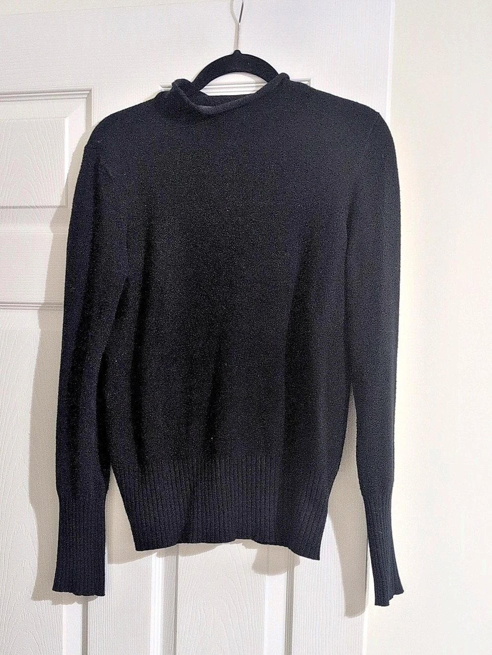 French Connection Black Turtleneck Size Medium Like New